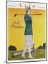 Golfing: Magazine Cover-null-Mounted Giclee Print