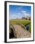 Golfing the Swilcan Bridge on the 18th Hole, St Andrews Golf Course, Scotland-Bill Bachmann-Framed Premium Photographic Print