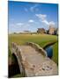 Golfing the Swilcan Bridge on the 18th Hole, St Andrews Golf Course, Scotland-Bill Bachmann-Mounted Premium Photographic Print