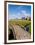 Golfing the Swilcan Bridge on the 18th Hole, St Andrews Golf Course, Scotland-Bill Bachmann-Framed Photographic Print