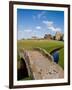 Golfing the Swilcan Bridge on the 18th Hole, St Andrews Golf Course, Scotland-Bill Bachmann-Framed Photographic Print