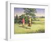 Golfing-Paul Gribble-Framed Giclee Print