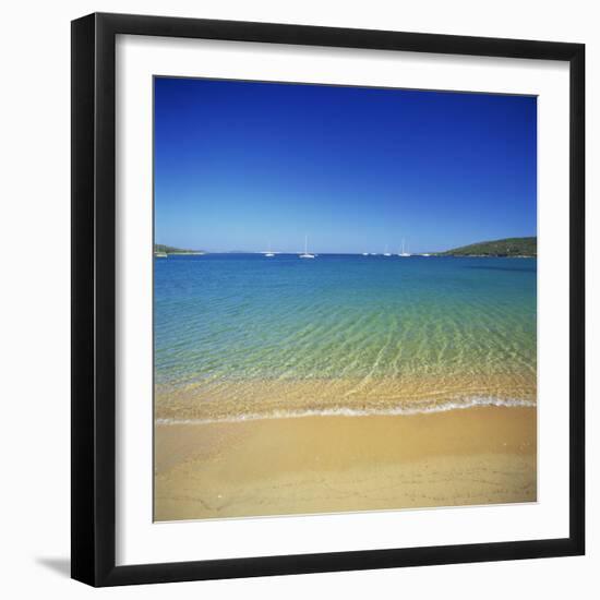 Golfo Delle Saline, Sardinia, Italy, Mediterranean, Europe-John Miller-Framed Photographic Print