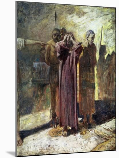 Golgotha, 1892-93-Nikolai Nikolaevich Ge-Mounted Giclee Print