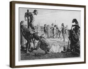 Golgotha, 1896-Otto Greiner-Framed Giclee Print