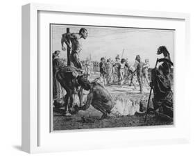 Golgotha, 1896-Otto Greiner-Framed Giclee Print