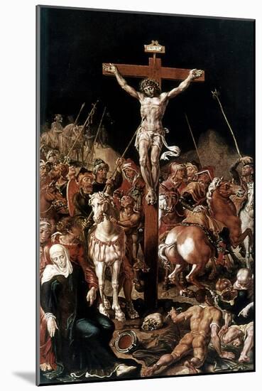 Golgotha' ('Calvary), 16th Century-Maerten van Heemskerck-Mounted Giclee Print