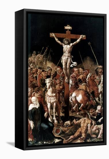 Golgotha' ('Calvary), 16th Century-Maerten van Heemskerck-Framed Stretched Canvas