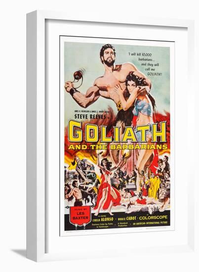 Goliath and the Barbarians-null-Framed Art Print