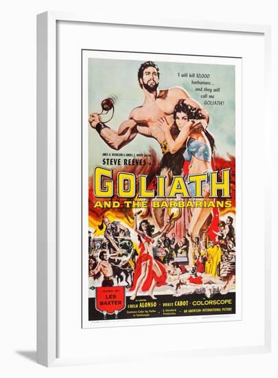 Goliath and the Barbarians-null-Framed Art Print