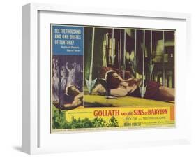 Goliath and the Sins of Babylon, 1964-null-Framed Art Print