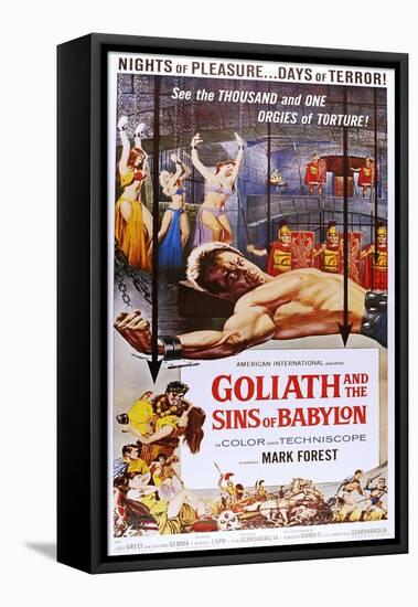 Goliath and the Sins of Babylon-null-Framed Stretched Canvas