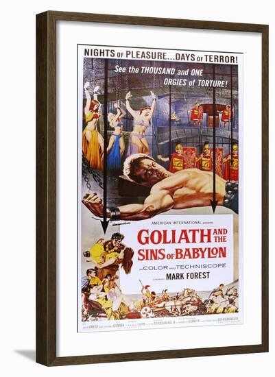 Goliath and the Sins of Babylon-null-Framed Art Print