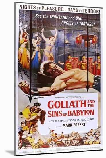 Goliath and the Sins of Babylon-null-Mounted Art Print