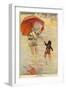 Golliwog and Girl 1927-null-Framed Photographic Print