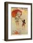 Golliwog and Girl 1927-null-Framed Photographic Print