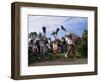 Gombey Dancers, Bermuda, Central America-Doug Traverso-Framed Photographic Print