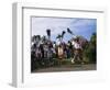 Gombey Dancers, Bermuda, Central America-Doug Traverso-Framed Photographic Print