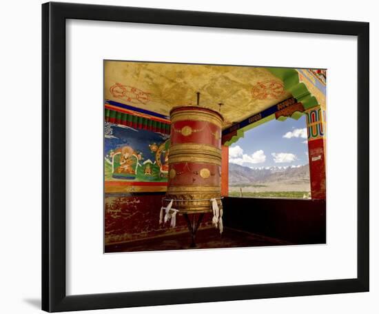 Gompas and Chortens, Ladakh, India-Jaina Mishra-Framed Photographic Print