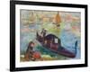 Gondel, Venedig. 1881-Pierre-Auguste Renoir-Framed Giclee Print