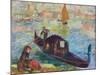 Gondel, Venedig. 1881-Pierre-Auguste Renoir-Mounted Giclee Print