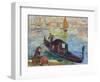 Gondel, Venedig. 1881-Pierre-Auguste Renoir-Framed Giclee Print