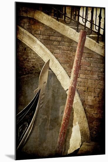 Gondola and Bridge, Venice, Italy-Jon Arnold-Mounted Photographic Print