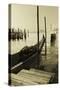 Gondola and San Marco Antique-Moises Levy-Stretched Canvas