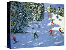 Gondola, Austrian Alps, 2004-Andrew Macara-Stretched Canvas