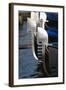 Gondola Bows, Venice, Italy-George Oze-Framed Photographic Print