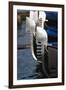 Gondola Bows, Venice, Italy-George Oze-Framed Photographic Print