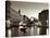 Gondola by the Rialto Bridge, Grand Canal, Venice, Italy-Alan Copson-Stretched Canvas