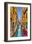 Gondola Canal Venice Italy-null-Framed Art Print