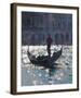 Gondola Glimmer-Hazel Soan-Framed Giclee Print