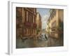 Gondola II-Judy Mastrangelo-Framed Premium Giclee Print