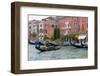 Gondola in Grand Canal. Venice. Italy-Tom Norring-Framed Photographic Print