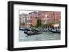 Gondola in Grand Canal. Venice. Italy-Tom Norring-Framed Photographic Print