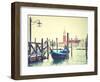 Gondola in Venice, Italy. Instagram Style Filtred Image-Zoom-zoom-Framed Photographic Print