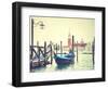 Gondola in Venice, Italy. Instagram Style Filtred Image-Zoom-zoom-Framed Photographic Print