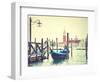 Gondola in Venice, Italy. Instagram Style Filtred Image-Zoom-zoom-Framed Photographic Print