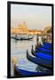 Gondola Lineup in Front of Basilica Di Santa Maria Della Salute. Venice. Italy-Tom Norring-Framed Premium Photographic Print