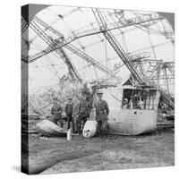 Gondola of the Zeppelin Shot Down Off the Essex Coast, World War I, 1916-null-Stretched Canvas