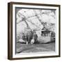 Gondola of the Zeppelin Shot Down Off the Essex Coast, World War I, 1916-null-Framed Photographic Print