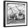 Gondola of the Zeppelin Shot Down Off the Essex Coast, World War I, 1916-null-Framed Photographic Print