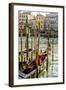 Gondola on a Canal in Venice, Italy-Carlos Sanchez Pereyra-Framed Photographic Print