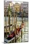 Gondola on a Canal in Venice, Italy-Carlos Sanchez Pereyra-Mounted Photographic Print