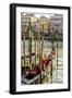 Gondola on a Canal in Venice, Italy-Carlos Sanchez Pereyra-Framed Photographic Print