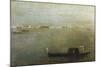 Gondola on Lagoon, Gray Lagoon C. 1765-Francesco Guardi-Mounted Giclee Print