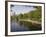 Gondola on Storrow Lagoon, Charles River, Boston, Massachusetts, New England, USA-Amanda Hall-Framed Photographic Print