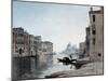 Gondola on the Grand Canal, 1892-Emmanuel Lansyer-Mounted Premium Giclee Print